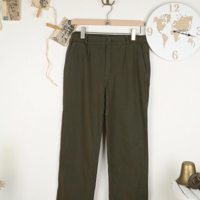 Pissaro, Pantalon en gabardine stretch et jambes effilées Angélique