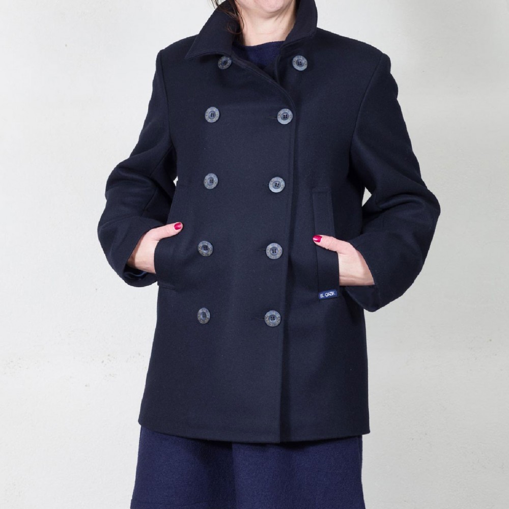 Bisquine, Curved Pea Coat