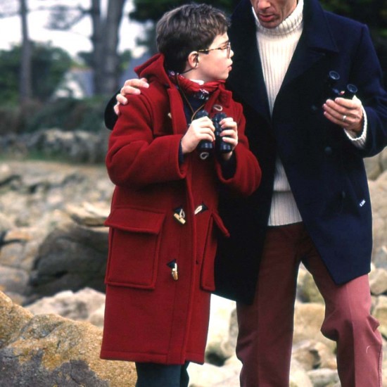 Manteau en laine rouge - Kid Canaille