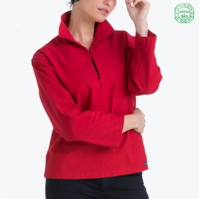 Smock Woman Le Glazik red